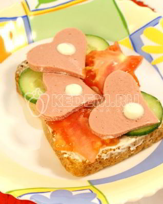 Бутерброд Вкусный перекус