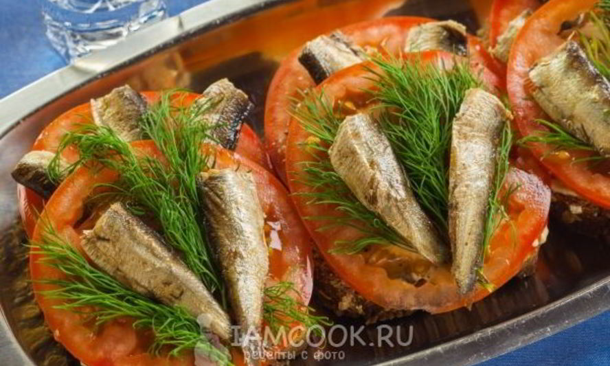 Рецепт бутербродов балтийский моряк со шпротами