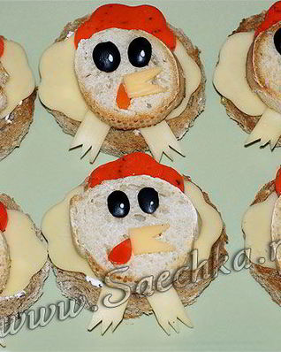 Бутерброды Курочки