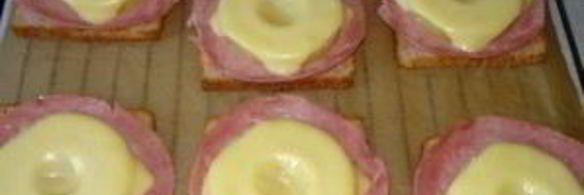 бутерброды с ананасом