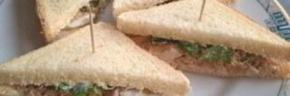 бутерброды с рыбными консервами