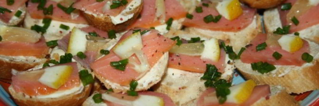 Бутерброды с рыбой Любимые