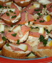 Бутерброды с рыбой Любимые