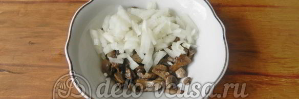 бутерброды с шампиньонами и сыром