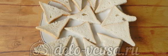 бутерброды с шампиньонами и сыром