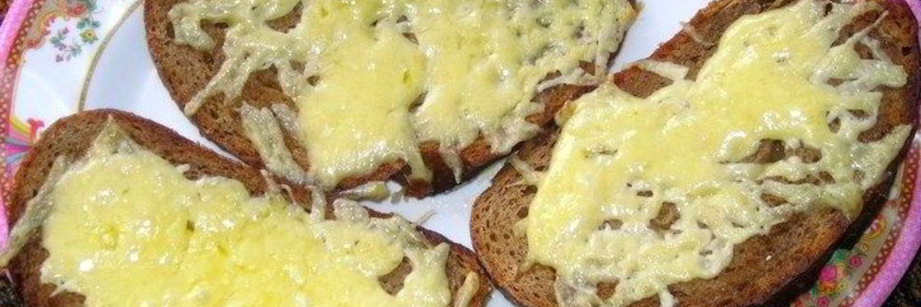 Бутерброды с сыром в духовке