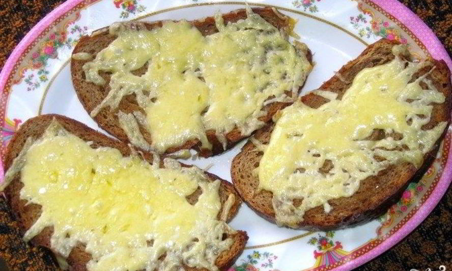 Рецепт бутербродов с сыром в духовке