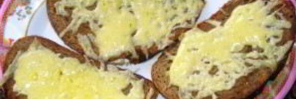 бутерброды с сыром в духовке