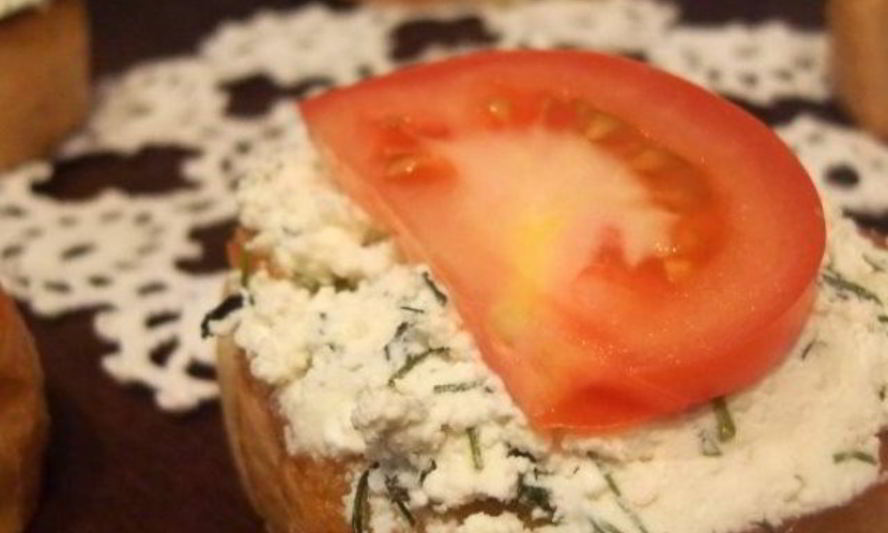 Рецепт бутербродов с творогом