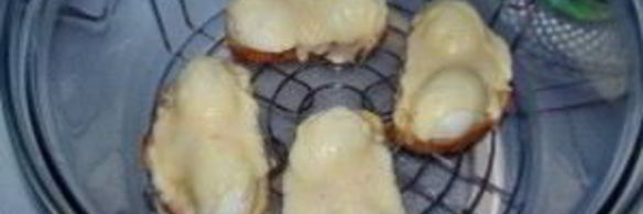 бутерброды с яйцом и сыром