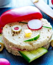 Детский бутерброд Пират