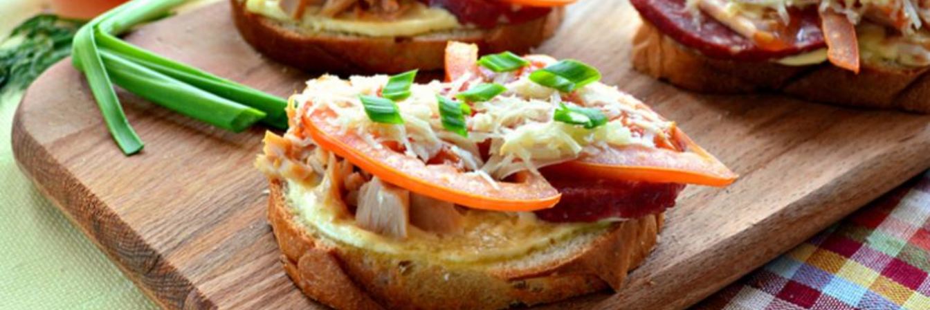 Горячие бутерброды с кальмарами