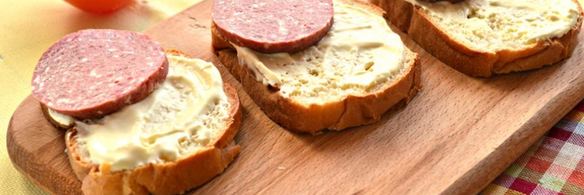 горячие бутерброды с кальмарами