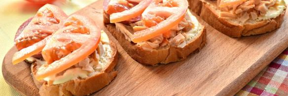 горячие бутерброды с кальмарами