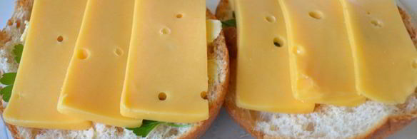 горячие бутерброды с сыром