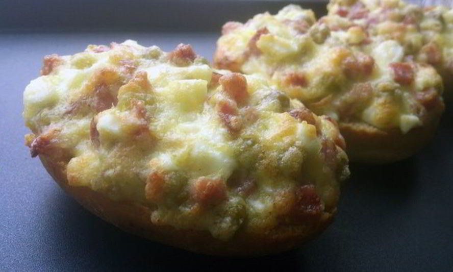 Рецепт горячих бутербродов