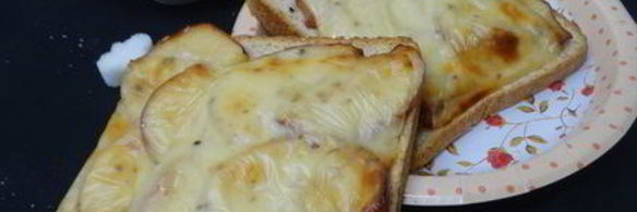 горячий бутерброд яблочное утро