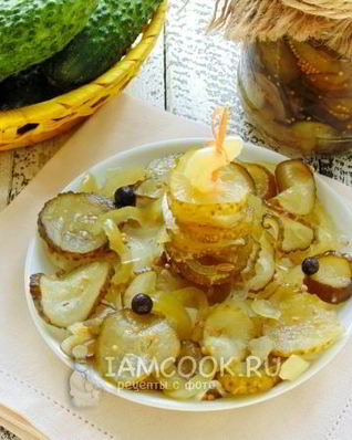 Огурцы Бутербродные без стерилизации на зиму