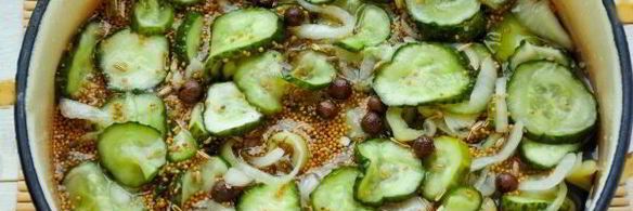 огурцы бутербродные без стерилизации на зиму