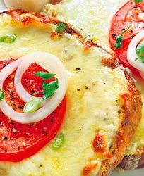 Простые горячие бутерброды из духовки