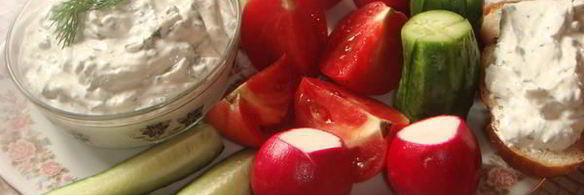 творожный крем для овощей и бутербродов