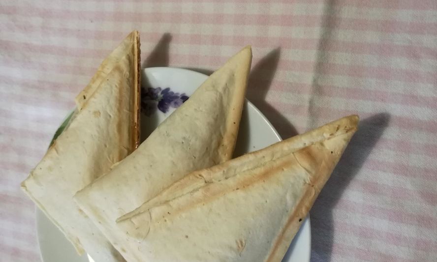 Рецепт яблочных пирожков из лаваша в бутерброднице