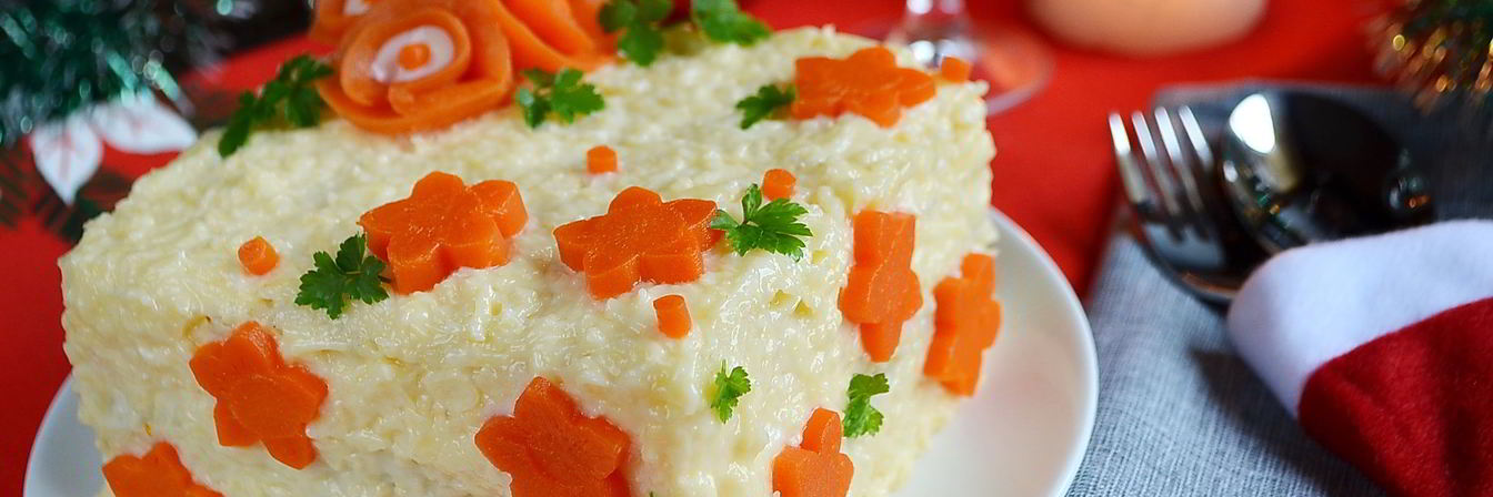 Закусочный бутербродный торт с рыбой