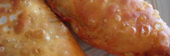 чебуреки из заварного теста