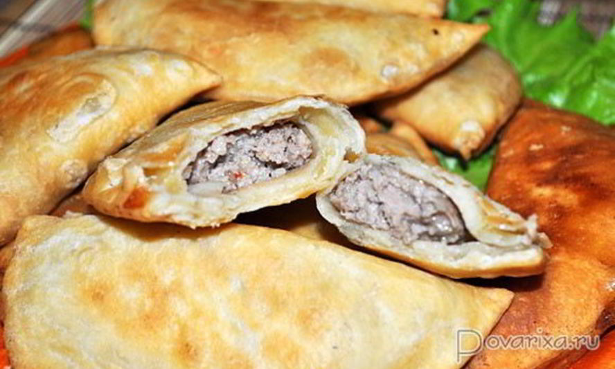 Рецепт чебуреков по-крымски