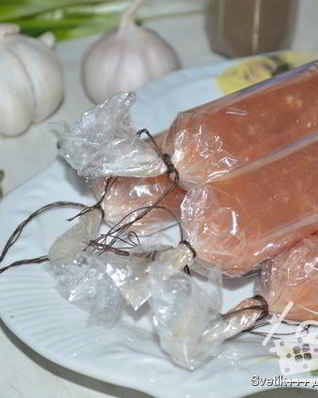 Домашние сосиски