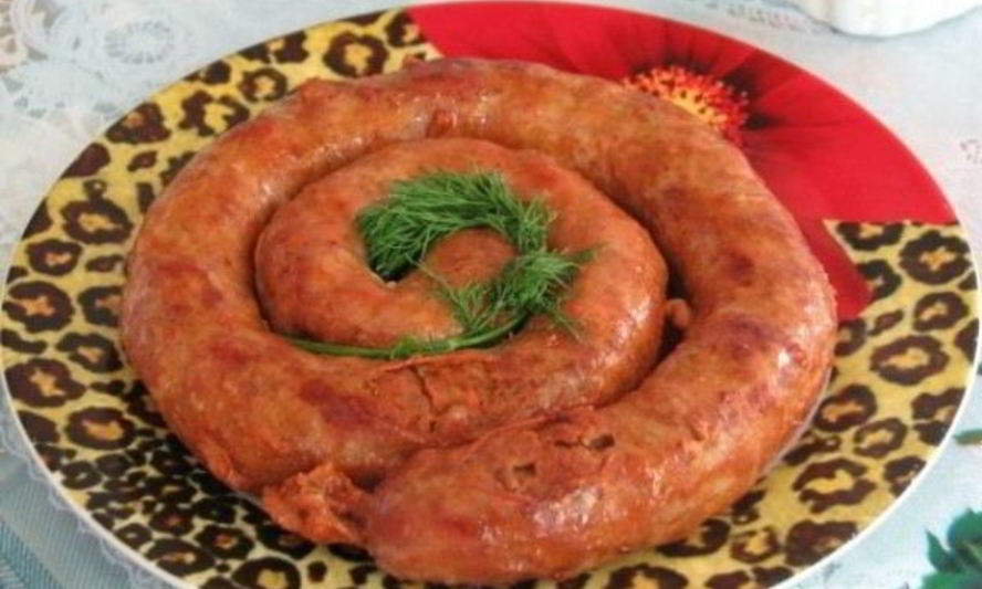Рецепт домашней колбасы в кишках