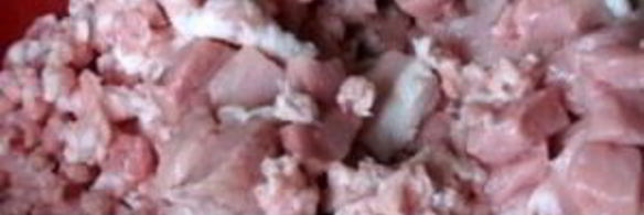 домашняя колбаса в кишках