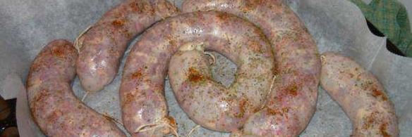 домашняя колбаса