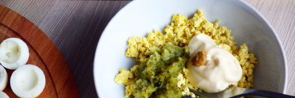 фаршированные перепелиные яйца