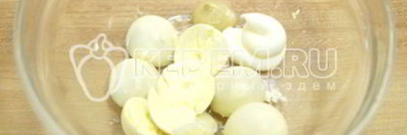 фаршированные яйца карри