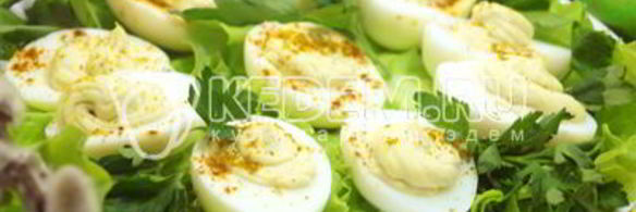 фаршированные яйца карри
