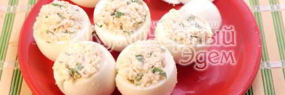 фаршированные яйца привидения