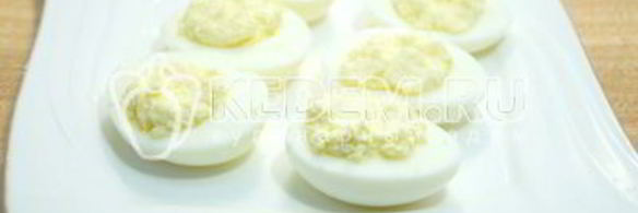 фаршированные яйца зимняя закуска