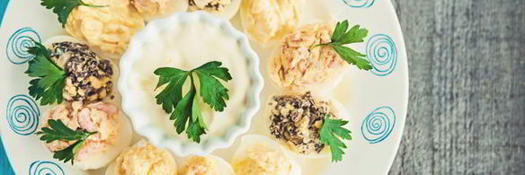 фаршированные яйца