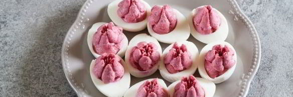 яйца, фаршированные сельдью