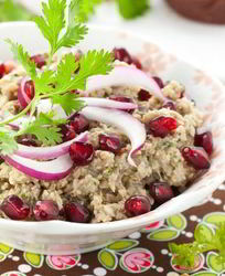 Баклажанная икра с грецким орехом