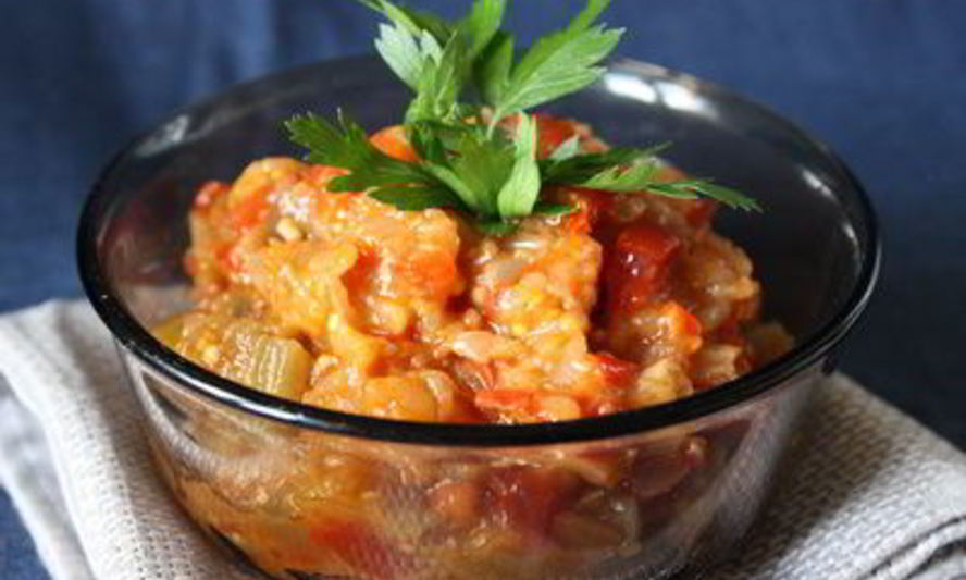 Рецепт баклажанной икры с яблоками