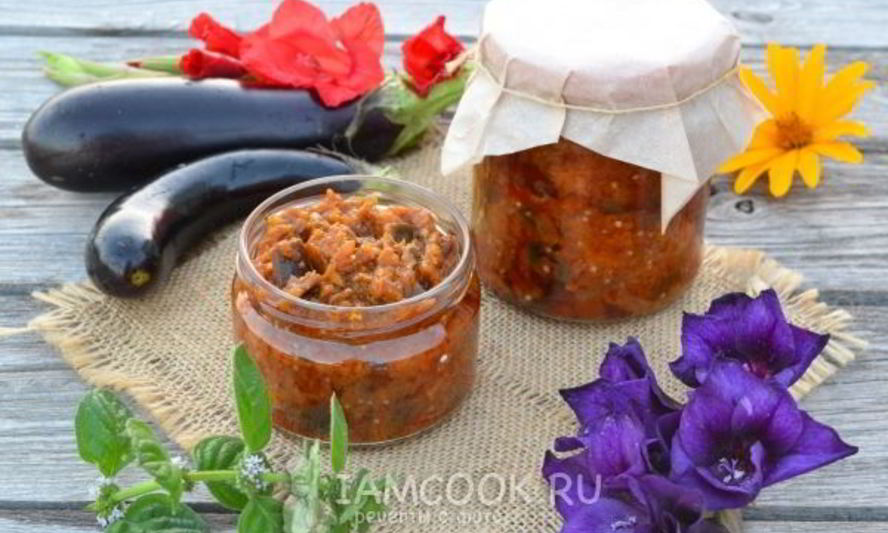 Рецепт баклажанной икры в мультиварке