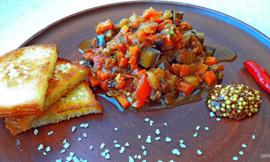 Рецепт баклажановой икры