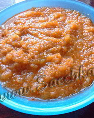 Домашняя кабачковая икра
