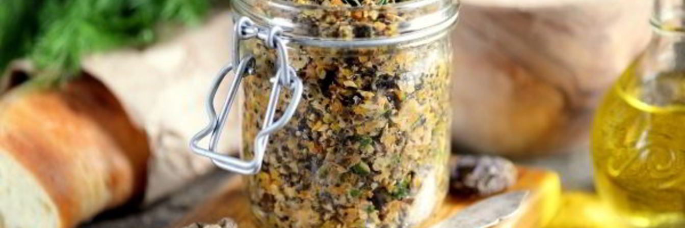 Грибная икра из сушеных и свежих грибов