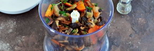 грибная икра из сушеных и свежих грибов