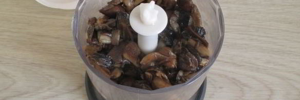 грибная икра из замороженных грибов