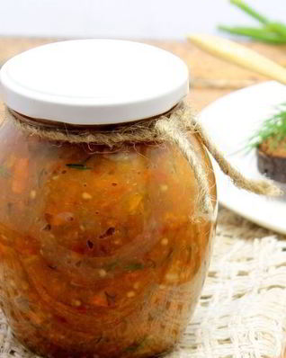 Икра баклажанная