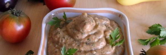 икра из баклажанов с болгарским перцем и чесноком